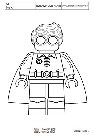 lego-batman boyama sayfaları